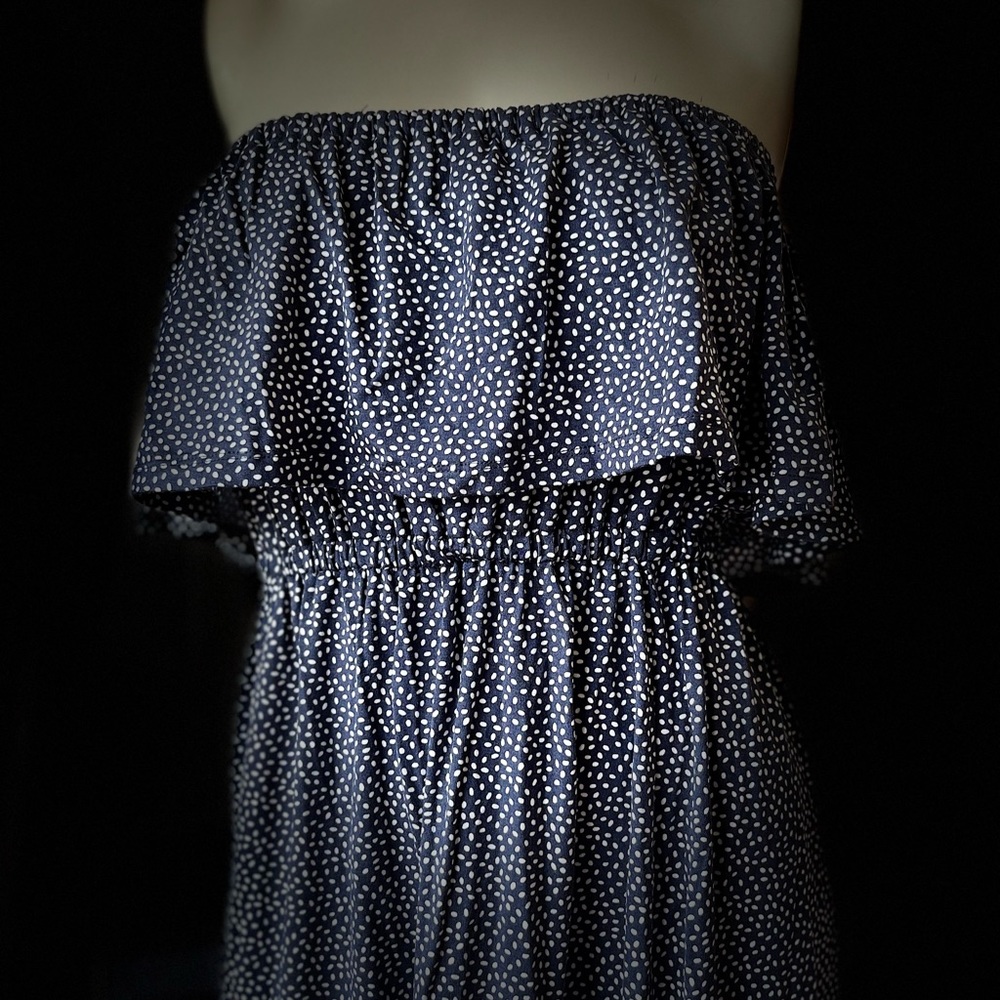 Off the shoulder midi maternity dress - tossed petal